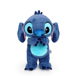 Stitch plyslegetøj med bevægelige ører - H 33 cm